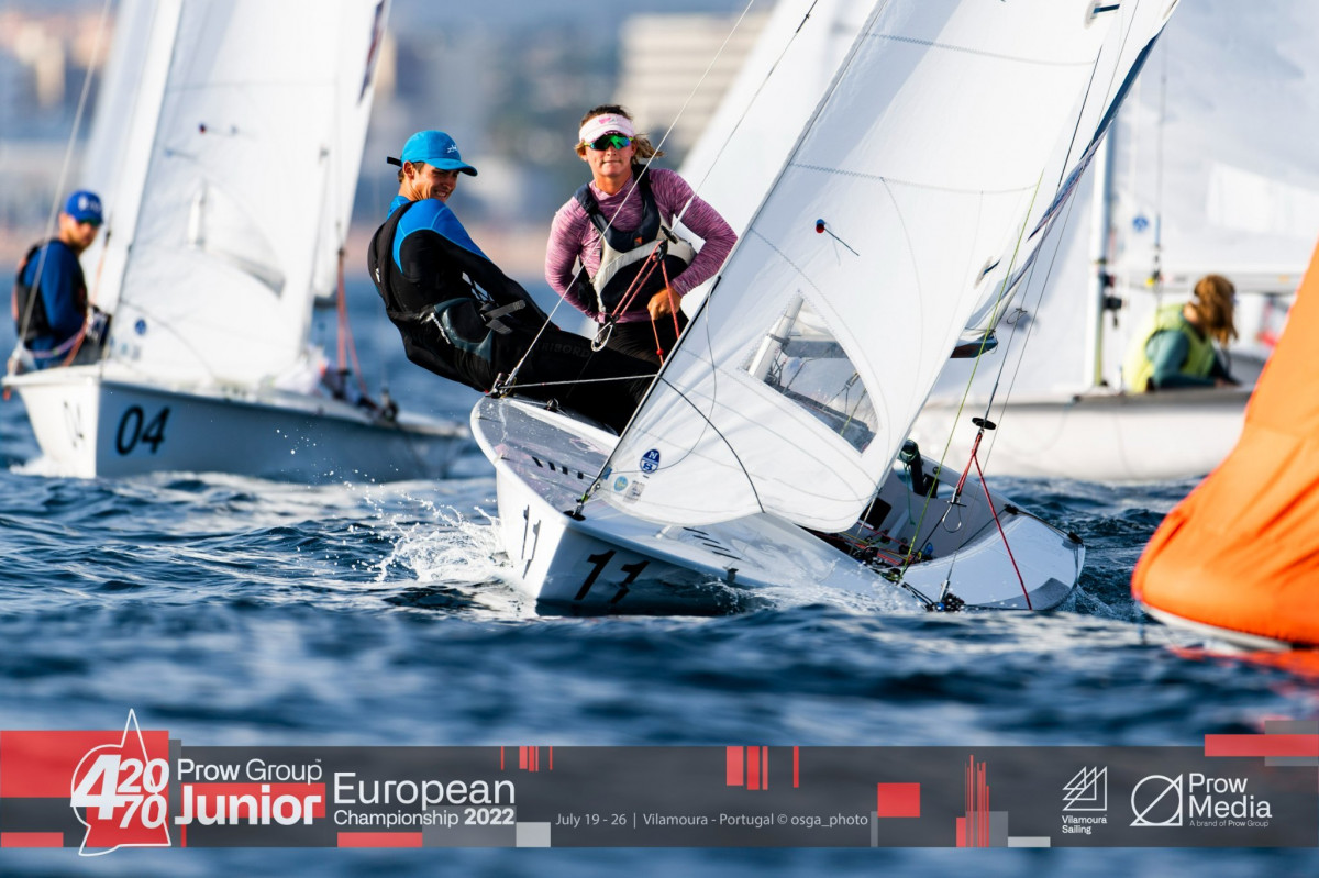 Amélie Flandorffer et Pierre Williot terminent 6ème en 470.