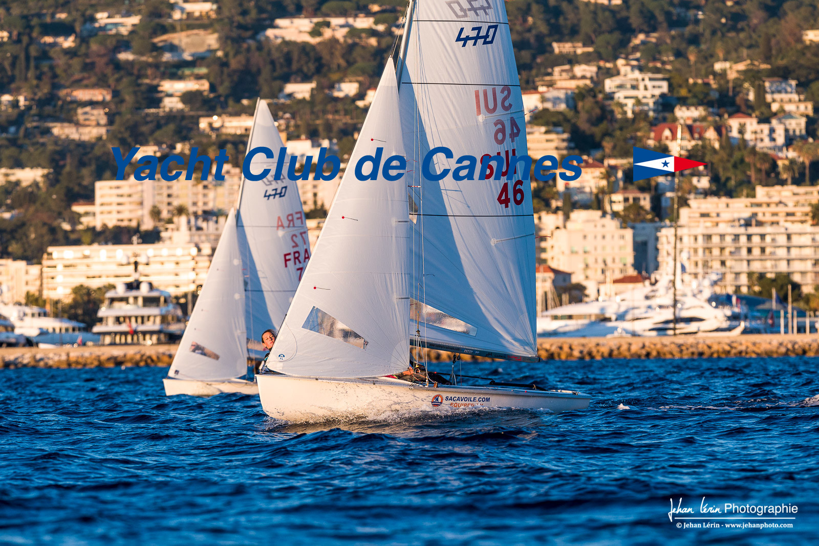 Entrâinement des équipes de 470 Mixte - Paris2024